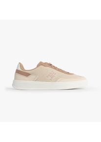 Tommy Hilfiger TH Monogram Sneaker Damen Muslin/Claystone