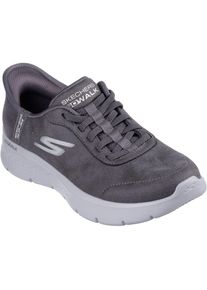 Skechers Go Walk Flex Mali Textile Damen Sneakers In Anthrazit
