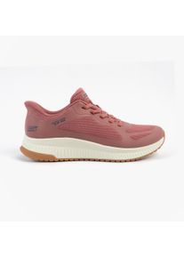 Skechers Bobs Squad 4 - Klassische Damen Sneakers Ros&eacute;