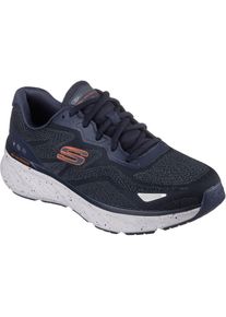 Skechers Edgeride Konzo Herren Textil Sneaker In Marineblau/orange