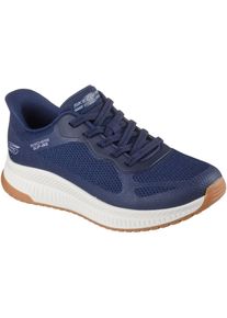 Skechers BOBS Squad 4 Grundlegende Damen Sneakers in Marineblau