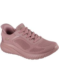 Skechers BOBS Sport Squad Chaos Polyester Damen Sneaker in Rose