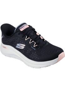 Skechers Arch Fit 2.0 Fresh Pace Textile Damen Schwarz/multi Sneaker