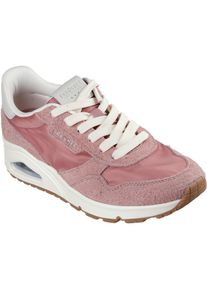 Skechers Uno Vintage Dayz Leder Damen Rose Sneakers