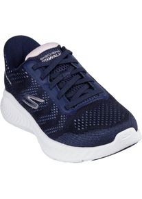 Skechers Go Walk Now Khloe Textil Damen Sneaker Navy/Wei&szlig;