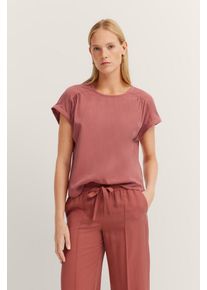 Bugatti Damen Blusen-Shirt mit Rundhalsausschnitt