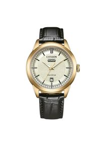Solaruhr Citizen "Eco-Drive Classic ( C7 Design)", schwarz, ros&eacute;goldfarben, Armbanduhren, Damen, Solaruhr, Armbanduhr, Herrenuhr, Lederarmband, analog, Big Date