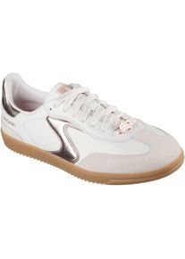 Skechers Hotshot Cool Glow Damen Sneaker Wei&szlig;/Ros&eacute;gold
