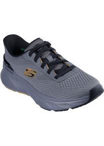 Skechers Edgeride Textile Herren Sneaker In Anthrazit/gelb