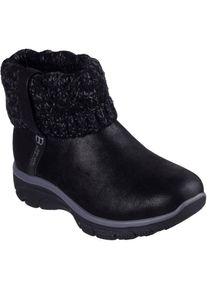 Skechers Easy Going Cozy Weather 2 Textil Damen Schwarze Winter Stiefeletten