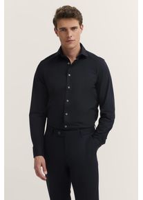 Bugatti Herren Jerseyhemd mit Kentkragen