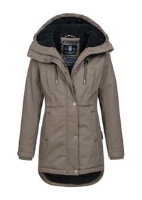 Navahoo Winterfunke Damen Winterjacke mit Teddyfellfutter