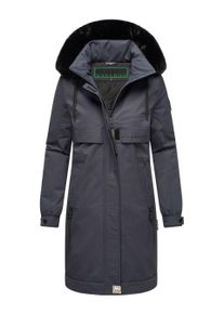 Navahoo Kaltwetterretter Damen Winter Parka mit Kunstfellkragen