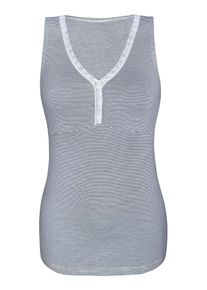 Sassa Mode Unterhemd SASSA "Damen Top STRIPE RANGE", Herren, Gr. 46, N-Gr, bunt (stripes), Obermaterial: 95% Viskose CV. 5% Elasthan EL., Unterhemden Unterhemd