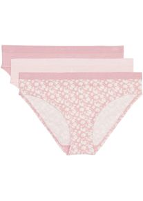 Marc O'Polo Slip MARC O'POLO "Essentials", Herren, Gr. XL, blush, primrose, floral print, Obermaterial: 95% Baumwolle, 5% Elasthan, unifarben, k&ouml;rpernah, Unterhosen Slip, mit elastischem Bund mit Logo