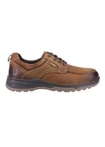 Hush Puppies - "Percy" Sneaker f&uuml;r Herren, Leder, Zum Schn&uuml;ren (Hellbraun)