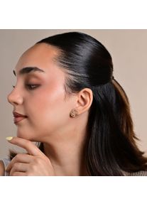 Adelia&acute;s Paar Ohrstecker ADELIA&acute;S "Damen Ohrringe &iquest; Ohrstecker Lebensbaum aus Edelstahl mit Strass Steinchen", gold, Ohrringe, Damen, Edelstahl, Paar Ohrstecker