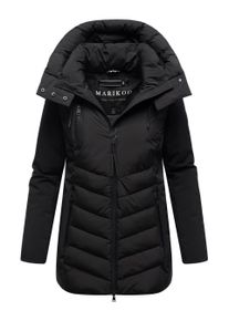 Marikoo Damen Winterjacke Tivaa XVI mit Softshell & abnehmbarer Kapuze