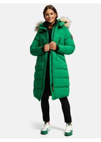 Marikoo Damen Winterjacke &ndash; Schneesternchen, lang mit Kapuze & Fellkragen