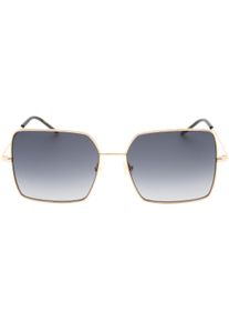 HUGO BOSS Dunkelgraue SF-Linsen-Sonnenbrille in Ros&eacute;gold
