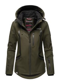 Marikoo Damen Softshelljacke &ndash; Mount-Cho-Oyu mit abnehmbarer Kapuze