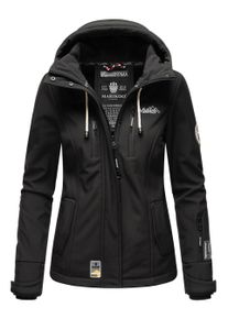 Marikoo Damen Softshelljacke &ndash; Kleine Zicke, warm mit Kapuze & Fleecefutter