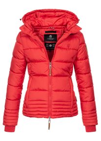 Marikoo Damen Steppjacke mit abnehmbarer Kapuze & 2-Wege-Rei&szlig;verschluss