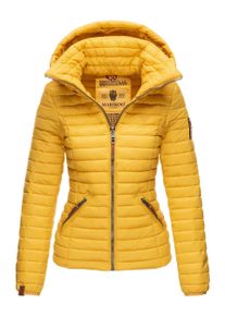 Marikoo Damen Steppjacke &ndash; L&ouml;wenbaby, leicht mit abnehmbarer Kapuze
