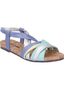 Josef Seibel Damen Sandale Henriette 03 in jeans-multi