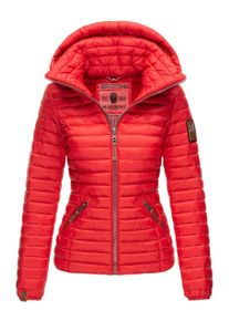 Marikoo Damen Steppjacke &ndash; L&ouml;wenbaby, leicht mit abnehmbarer Kapuze