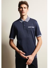 Bugatti Herren Polohemd mit Kontraststreifen