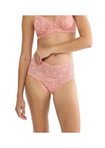 Slip Triumph "Amourette Maxi", Herren, Gr. 36, cherry rose, Microfaser, Obermaterial: 83% Polyamid, 17% Elasthan, Unterhosen Slip, Stretch-Spitze