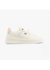 Tommy Hilfiger Flag Basket Sneaker Damen Sneakers Ecru/Whimsy Pink