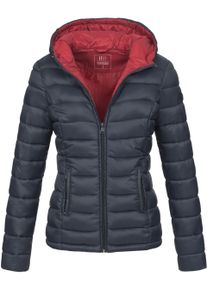 Marikoo Damen Steppjacke Lucy mit Kapuze & leichtem Futter