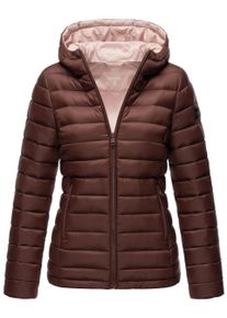 Marikoo Damen Steppjacke Lucy mit Kapuze & leichtem Futter