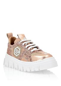 Philipp Plein Flache Gummisandalen Hexagon