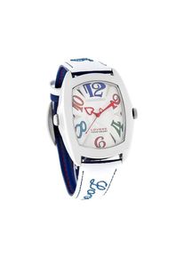 Chronotech Blaue Lederuhr