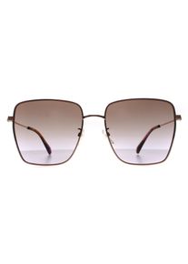 Moschino MOS072/G/S DDB QR Sonnenbrille in Ros&Atilde;&copy;gold mit violettem Farbverlauf