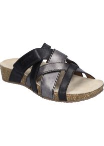 Josef Seibel Damen Sandale Tonga 74 in schwarz-kombi