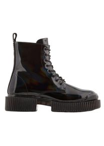Armani Exchange - Stiefeletten f&uuml;r Damen, Leder (Schwarz)