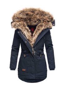 Navahoo Damen Winter Parka Daria &ndash; Klassiker, Warm & Mit Abnehmbarem Kunstfell