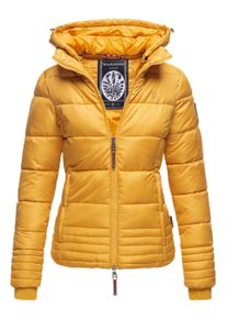 Marikoo Damen Steppjacke mit abnehmbarer Kapuze & 2-Wege-Rei&szlig;verschluss