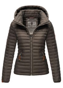 Marikoo Damen Steppjacke &ndash; L&ouml;wenbaby, leicht mit abnehmbarer Kapuze