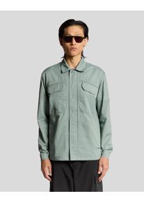 Lyle & Scott Lyle & Scott Multi Pocket Full Zip Overshirt - Blau