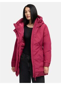 Navahoo Damen Winterparka WINTERPRINZESSIN mit Kapuze & femininer Passform