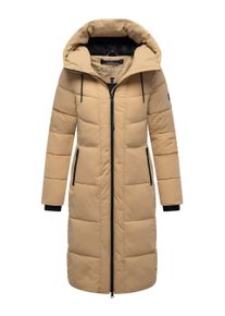 Navahoo Damen Winter Steppmantel SCHOKOKUSS &ndash; elegant, warm & funktional