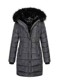 Navahoo Damen Winter Steppjacke Lotusbl&uuml;te Princess &ndash; Lang & Warm