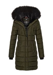 Navahoo Damen Winter Steppjacke Lotusbl&uuml;te Princess &ndash; Lang & Warm