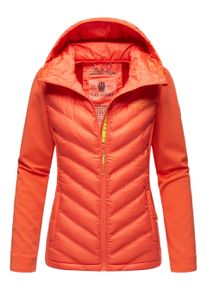 Navahoo Damen Steppjacke Nimm mich mit &ndash; Figurbetont, Stylisch & Bequem mit Kapuze