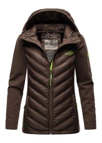 Navahoo Damen Steppjacke Nimm mich mit &ndash; Figurbetont, Stylisch & Bequem mit Kapuze